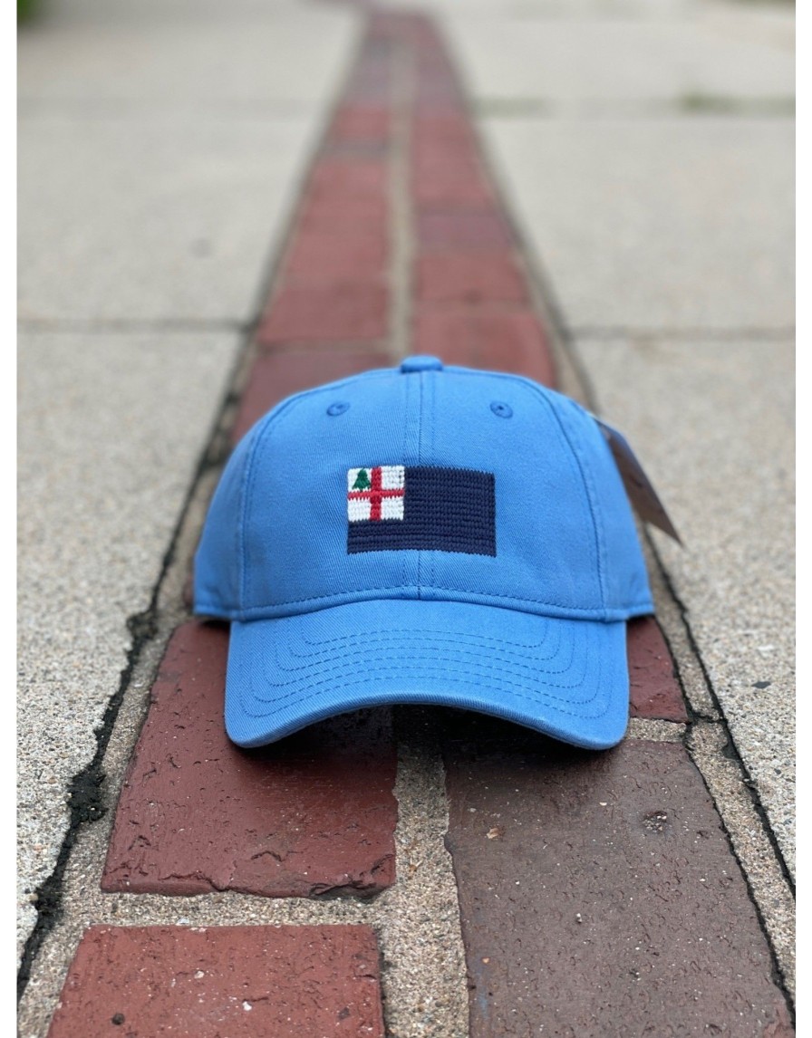 Accessories Place and Gather | Bunker Hill Flag Hat - Kid Blue