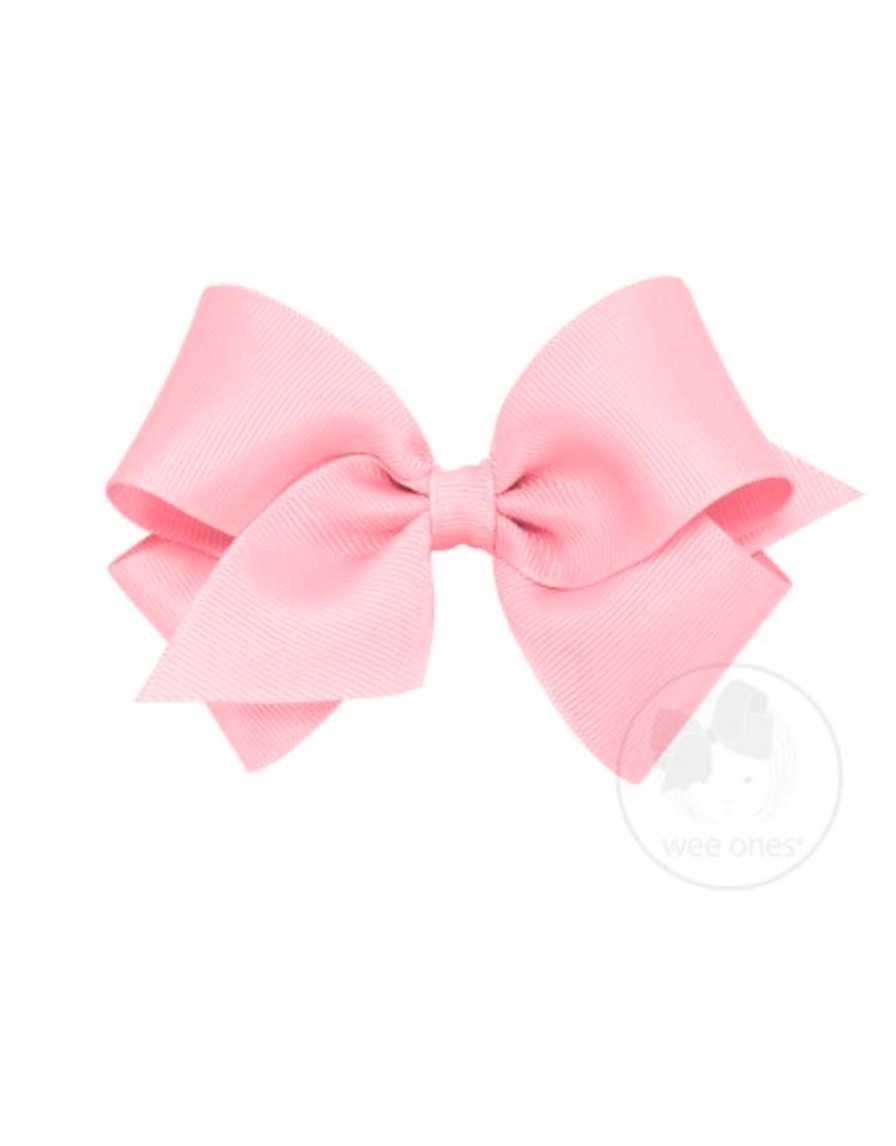 Lifestyle Place and Gather Bows | Wee Ones Small Bow In Light Pink