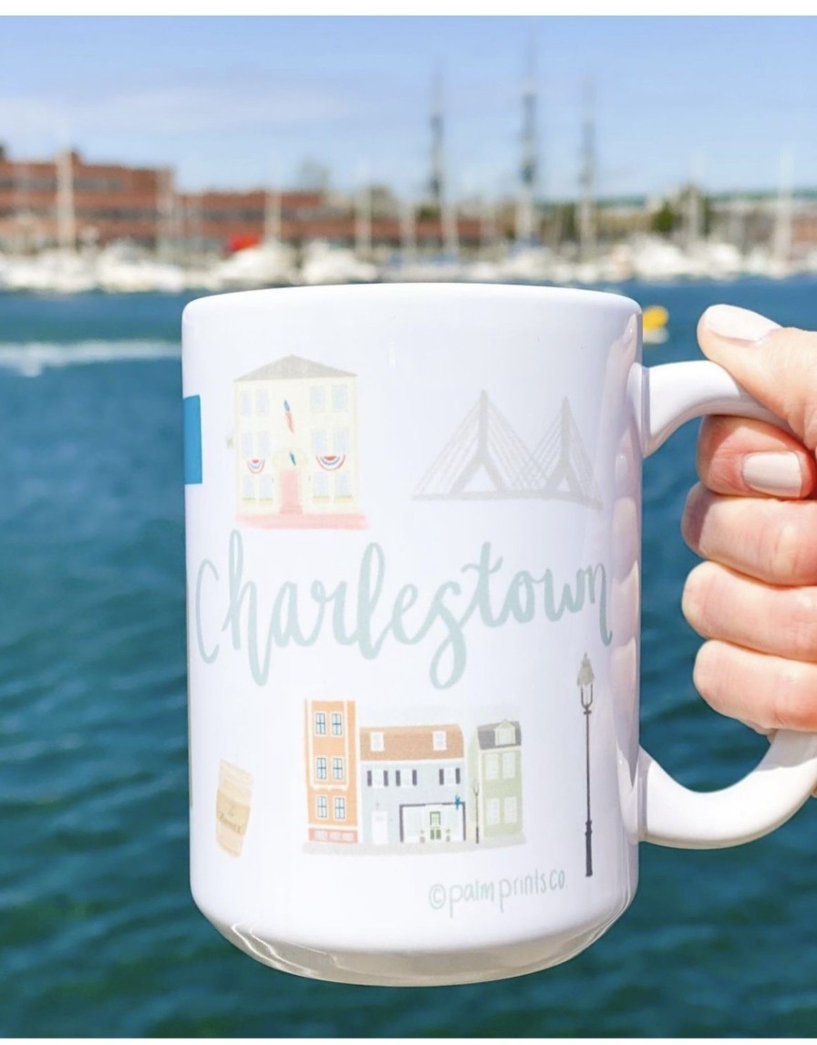 Lifestyle Place and Gather | Charlestown Icon Mug By Palm Prints