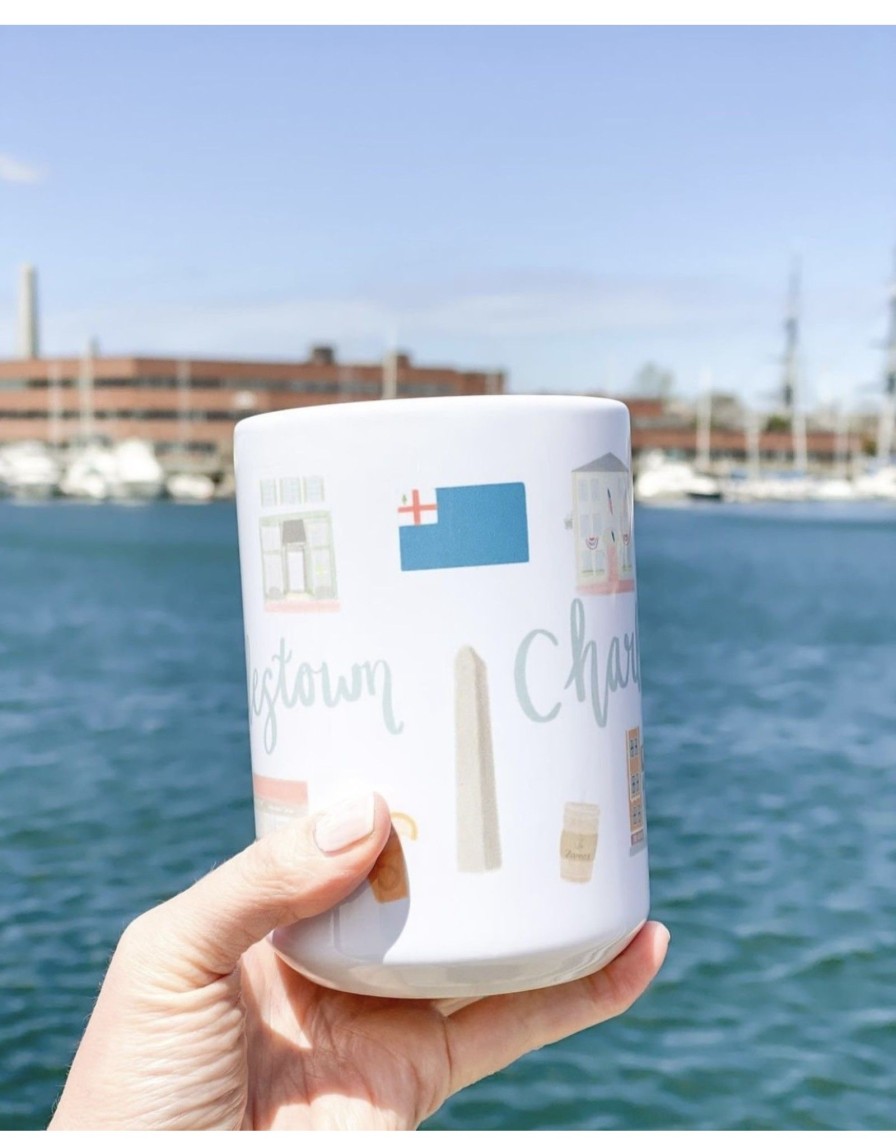 Lifestyle Place and Gather | Charlestown Icon Mug By Palm Prints