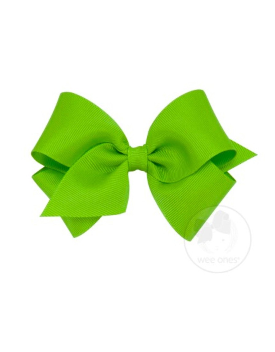 Lifestyle Place and Gather Bows | Wee Ones Small Bow In Apple Green