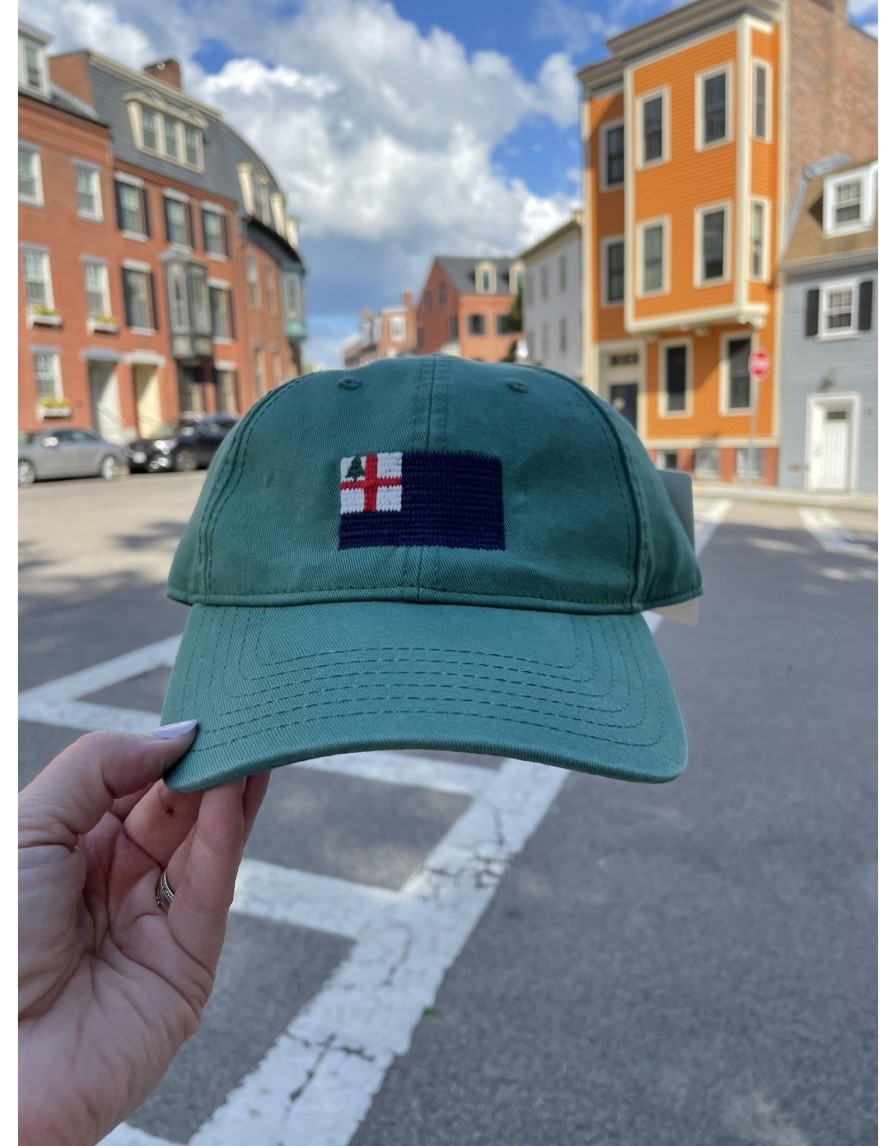 Accessories Place and Gather | Bunker Hill Flag Hat - Kid Moss Green