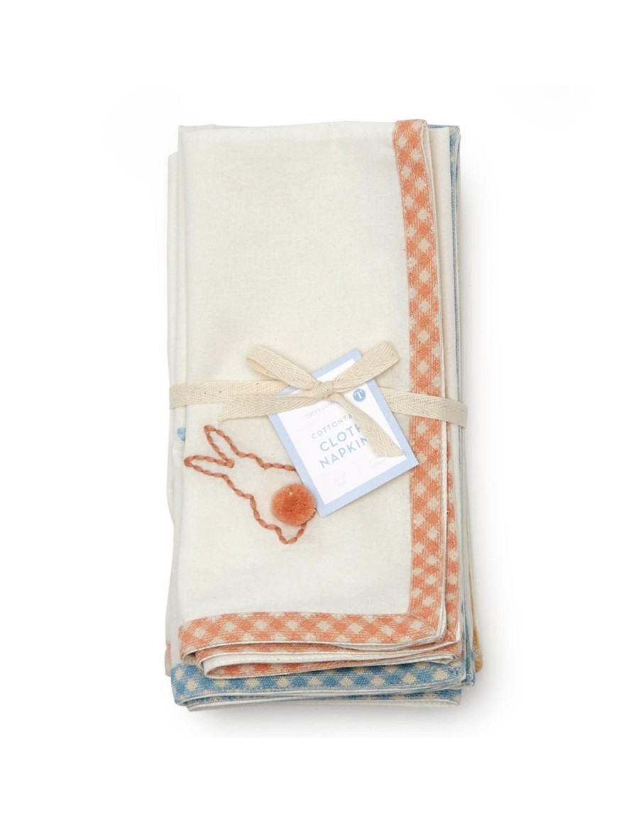 Home Place and Gather Cloth & Paper Napkins | Cotton Tail Cloth Napkins, Set Of 4