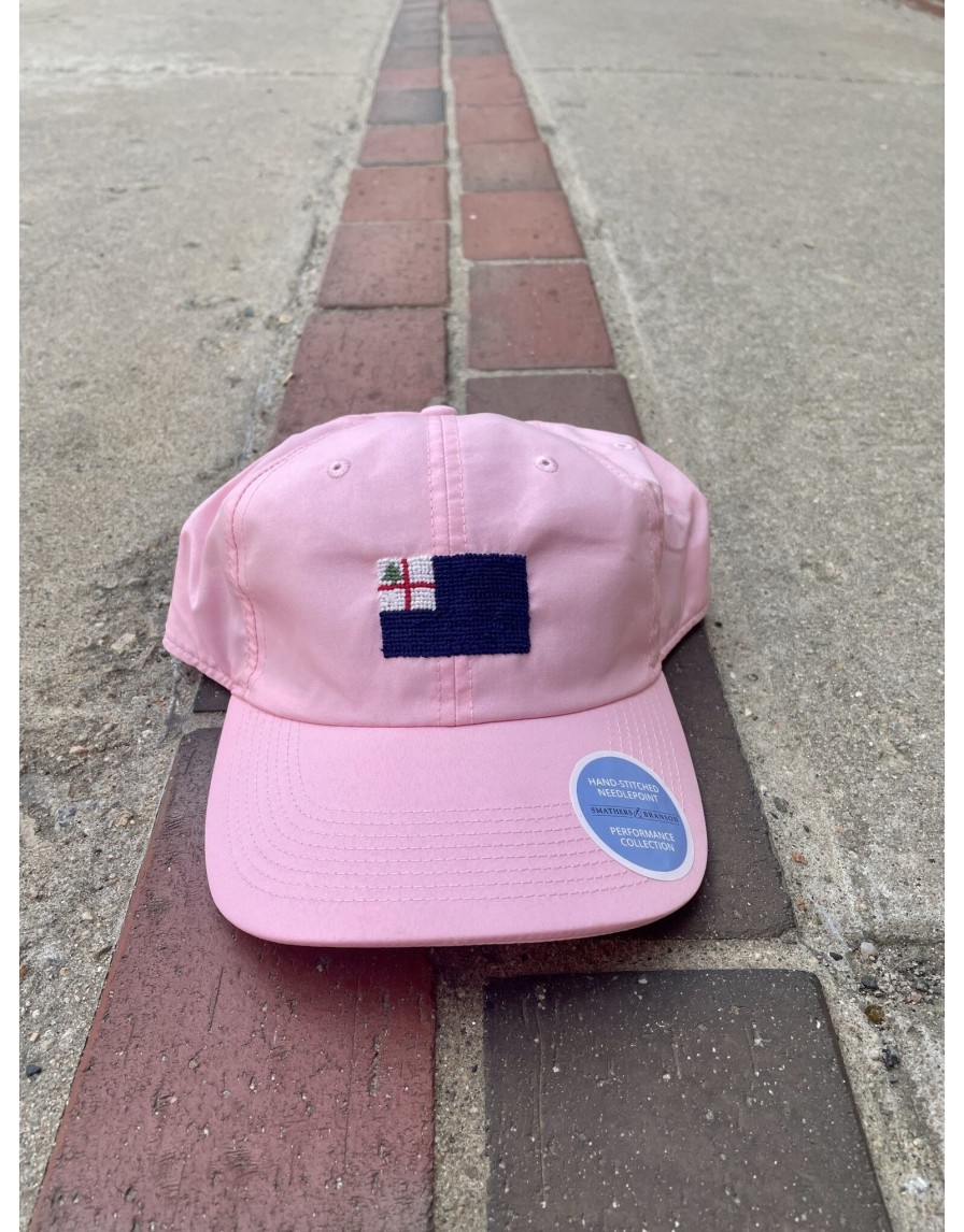 Accessories Place and Gather | Cherry Bunker Hill Blossom Performance Flag Hat