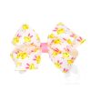 Lifestyle Place and Gather Bows | Wee Ones Medium Bow In Yellow Chick Print