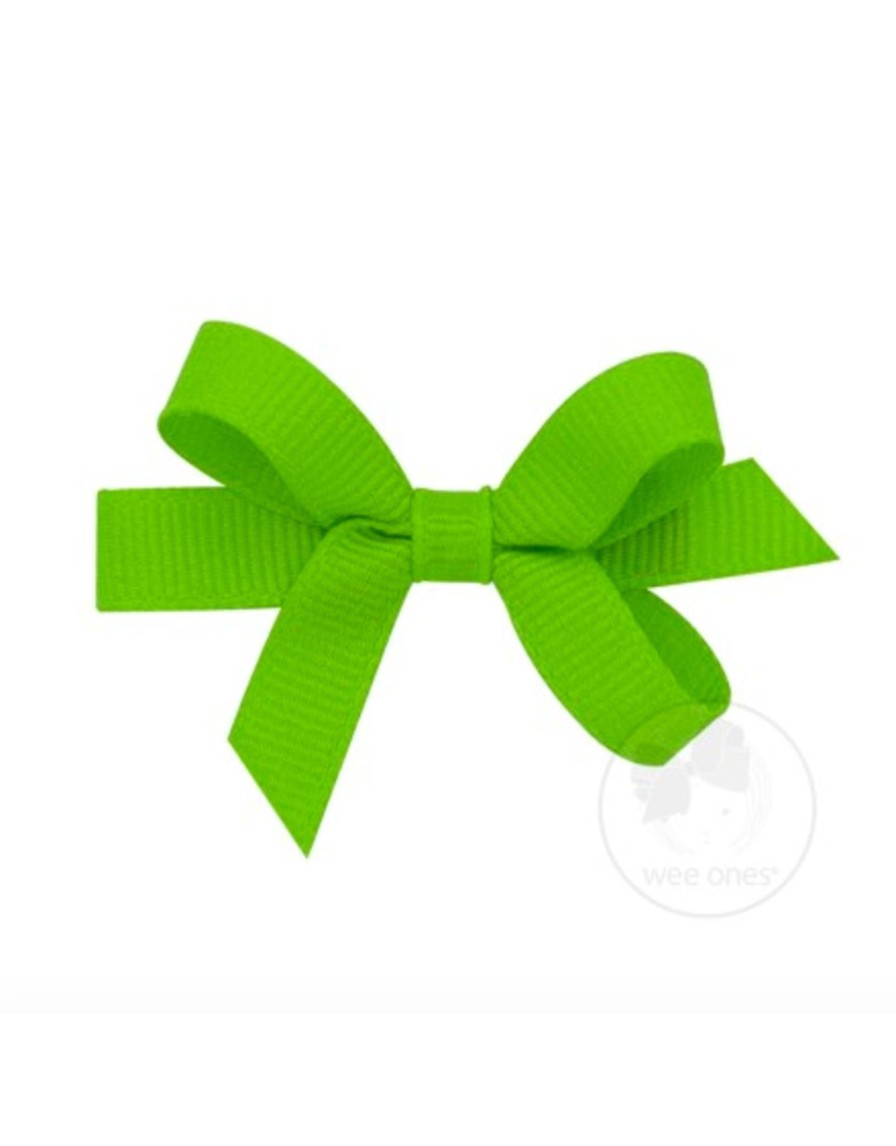 Lifestyle Place and Gather Bows | Wee Ones Tiny Bow In Apple Green