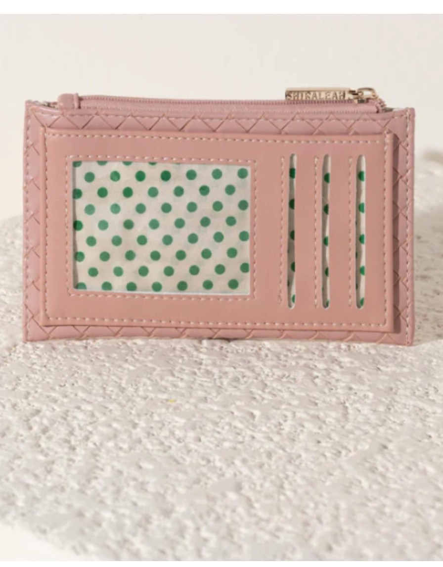 Accessories Place and Gather | Frankie Card Case In Blush Pink