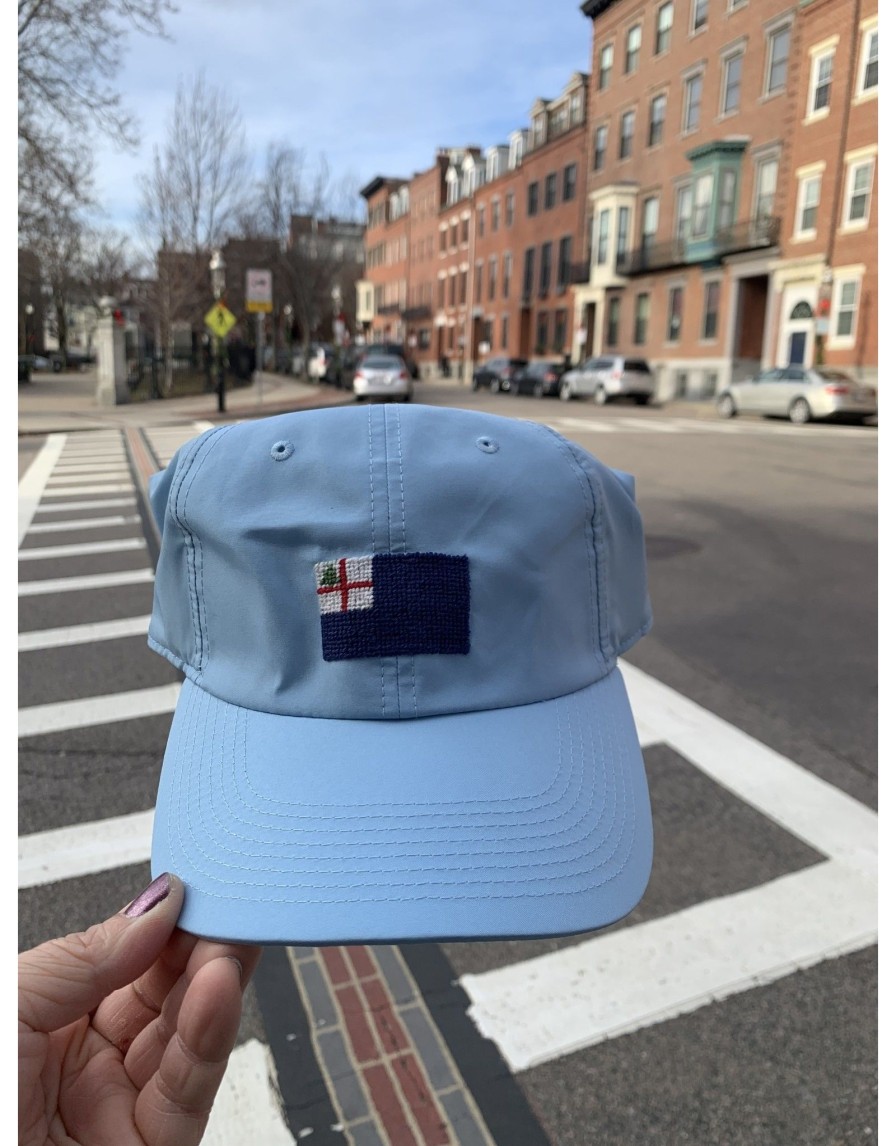 Accessories Place and Gather | Sky Blue Bunker Hill Performance Flag Hat