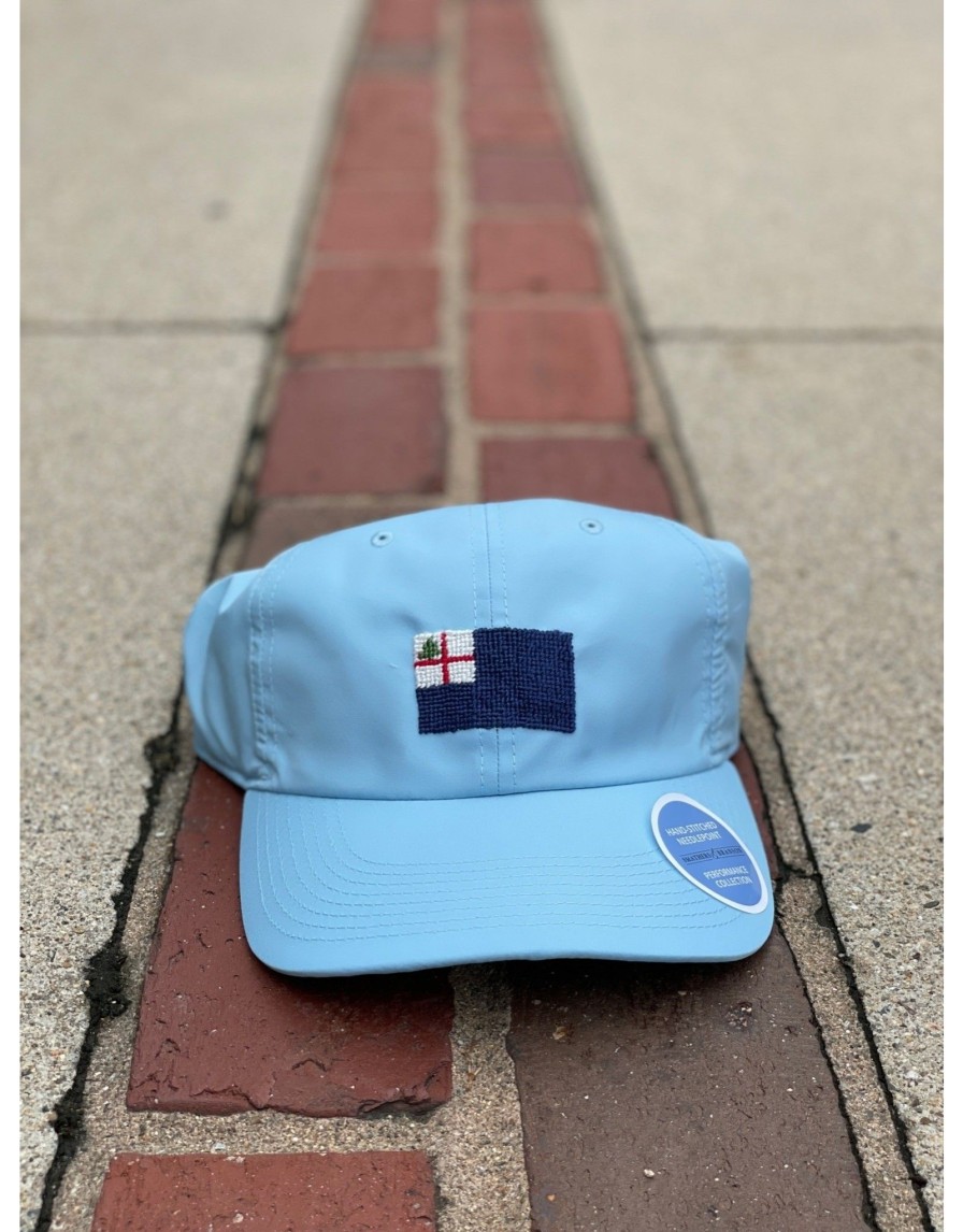 Accessories Place and Gather | Sky Blue Bunker Hill Performance Flag Hat