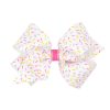 Lifestyle Place and Gather Bows | Medium Confetti Print Bow