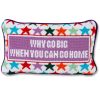 Home Place and Gather | Why Go Big Needlepoint Pillow