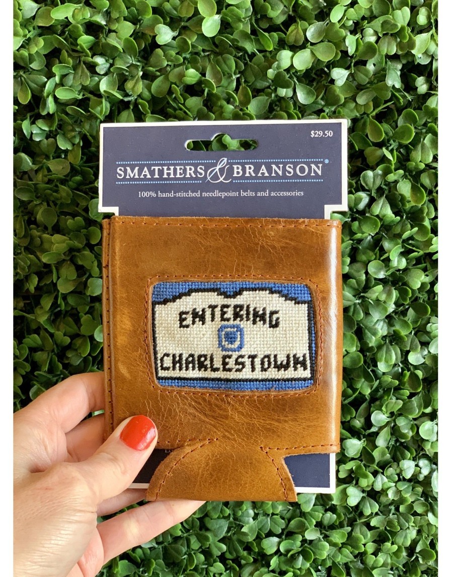 Home Place and Gather Coasters & Koozies | Entering Charlestown Can Cooler