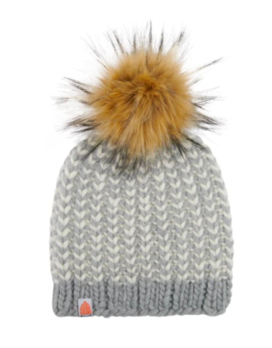 Accessories Place and Gather | Foster Beanie In Heather Gray