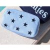 Accessories Place and Gather | Sol Stars Zip Pouch In Sky Blue