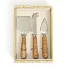 Home Place and Gather Platters, Boards, & Serveware | Wicker Weave Set Of Cheese Knives