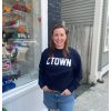 Accessories Place and Gather | Ctown Screenprinted Sweatshirt In Navy