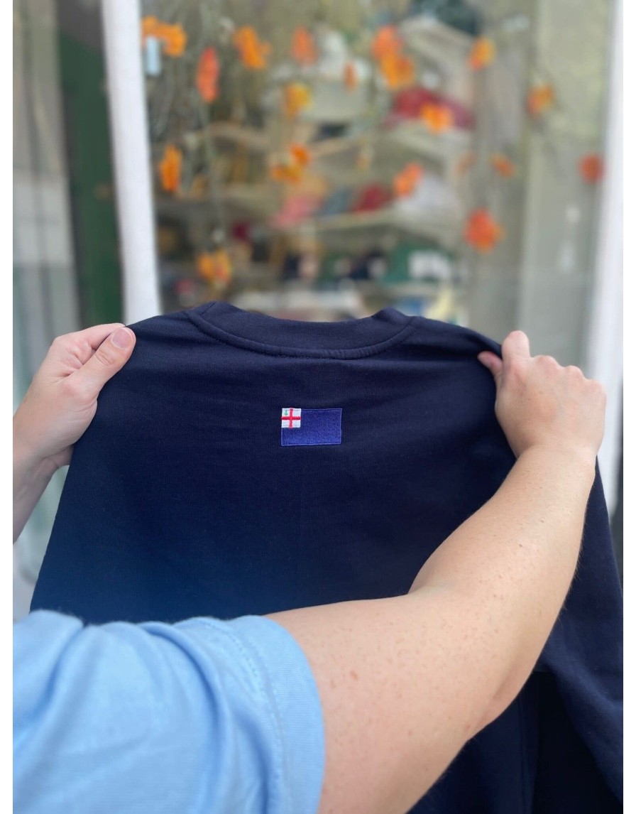 Accessories Place and Gather | Ctown Screenprinted Sweatshirt In Navy