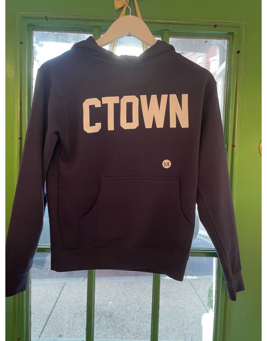 Accessories Place and Gather | Kid'S Ctown Screenprinted Sweatshirt In Navy