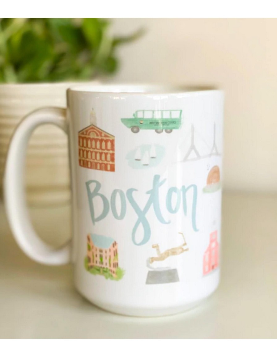 Lifestyle Place and Gather | Boston Icon Mug By Palm Prints