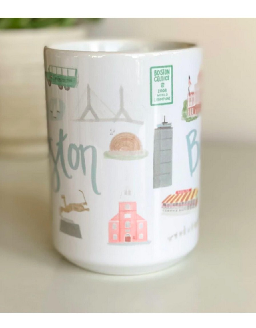 Lifestyle Place and Gather | Boston Icon Mug By Palm Prints