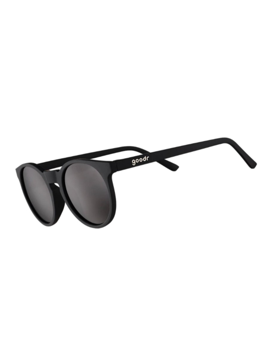 Accessories Place and Gather | Obsidian Round Sunglasses By Goodr