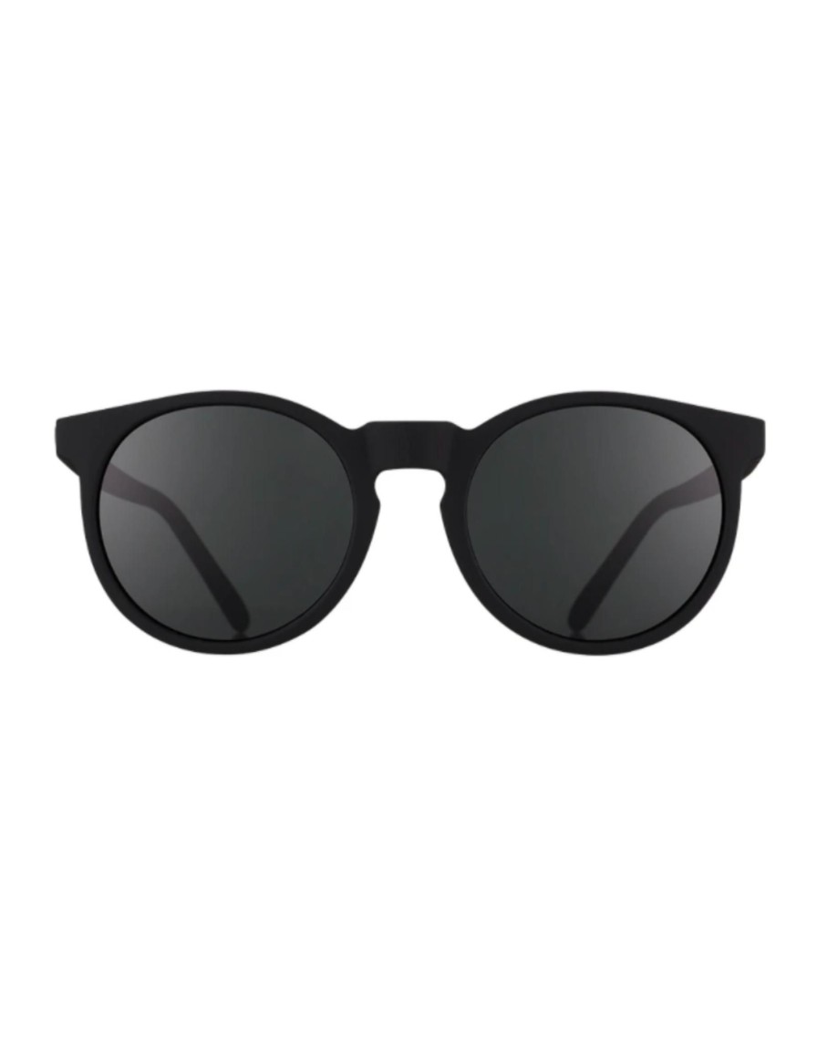 Accessories Place and Gather | Obsidian Round Sunglasses By Goodr