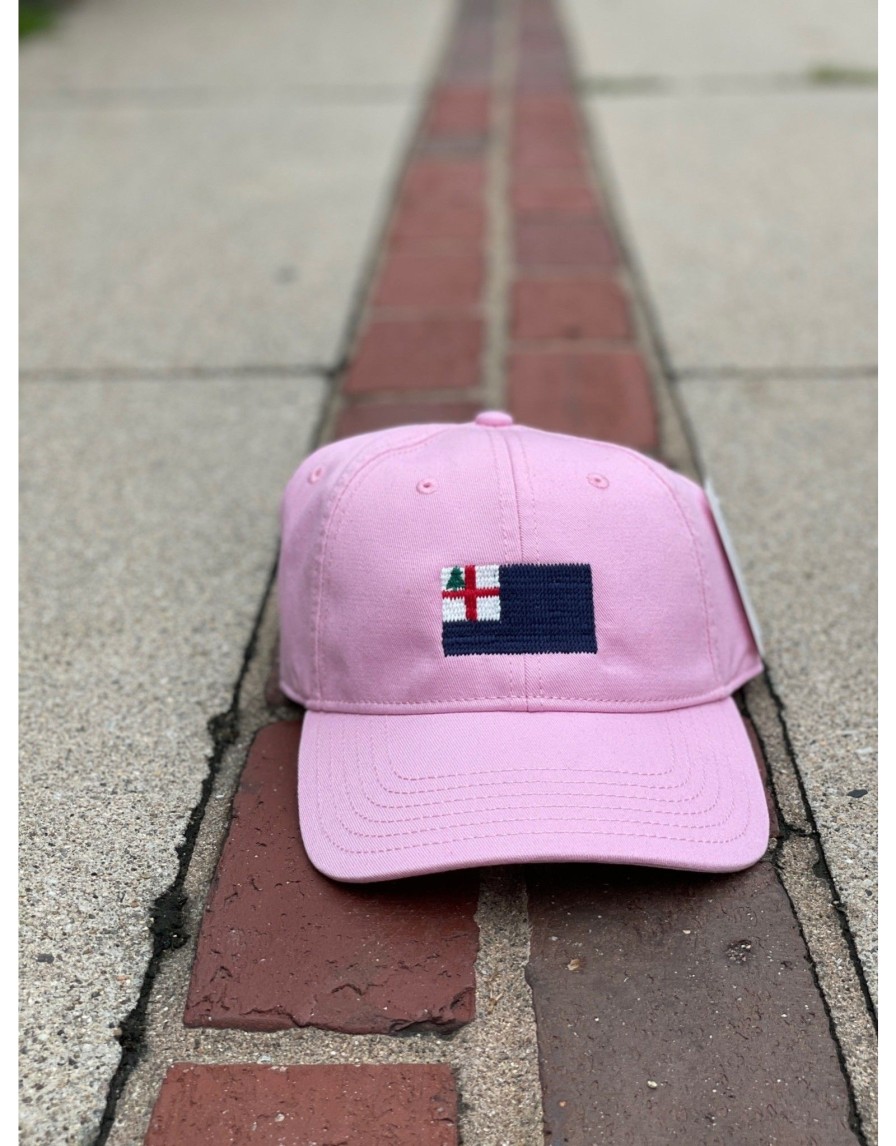 Accessories Place and Gather | Bunker Hill Flag Hat - Adult Pink