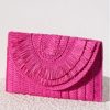 Accessories Place and Gather | Sarah Clutch In Fuchsia