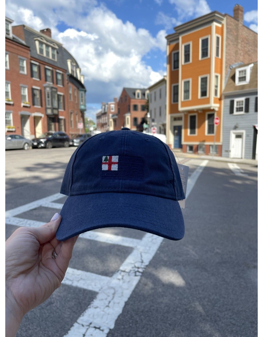 Accessories Place and Gather | Bunker Hill Flag Hat - Kid Navy