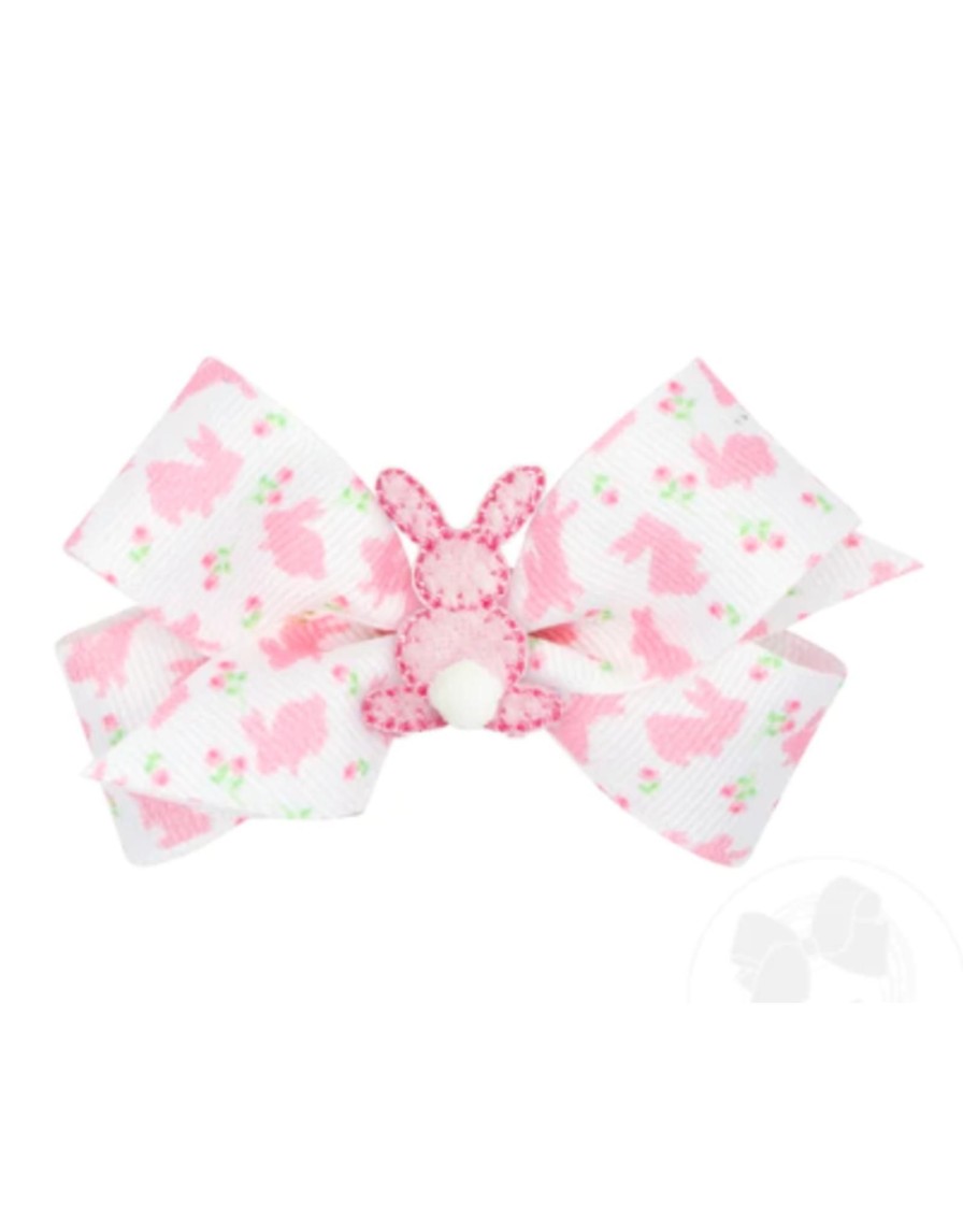 Lifestyle Place and Gather Bows | Mini Pink Bunnies With Bunny Bow