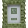 Home Place and Gather | Green Wicker Weave 4X6 Frame