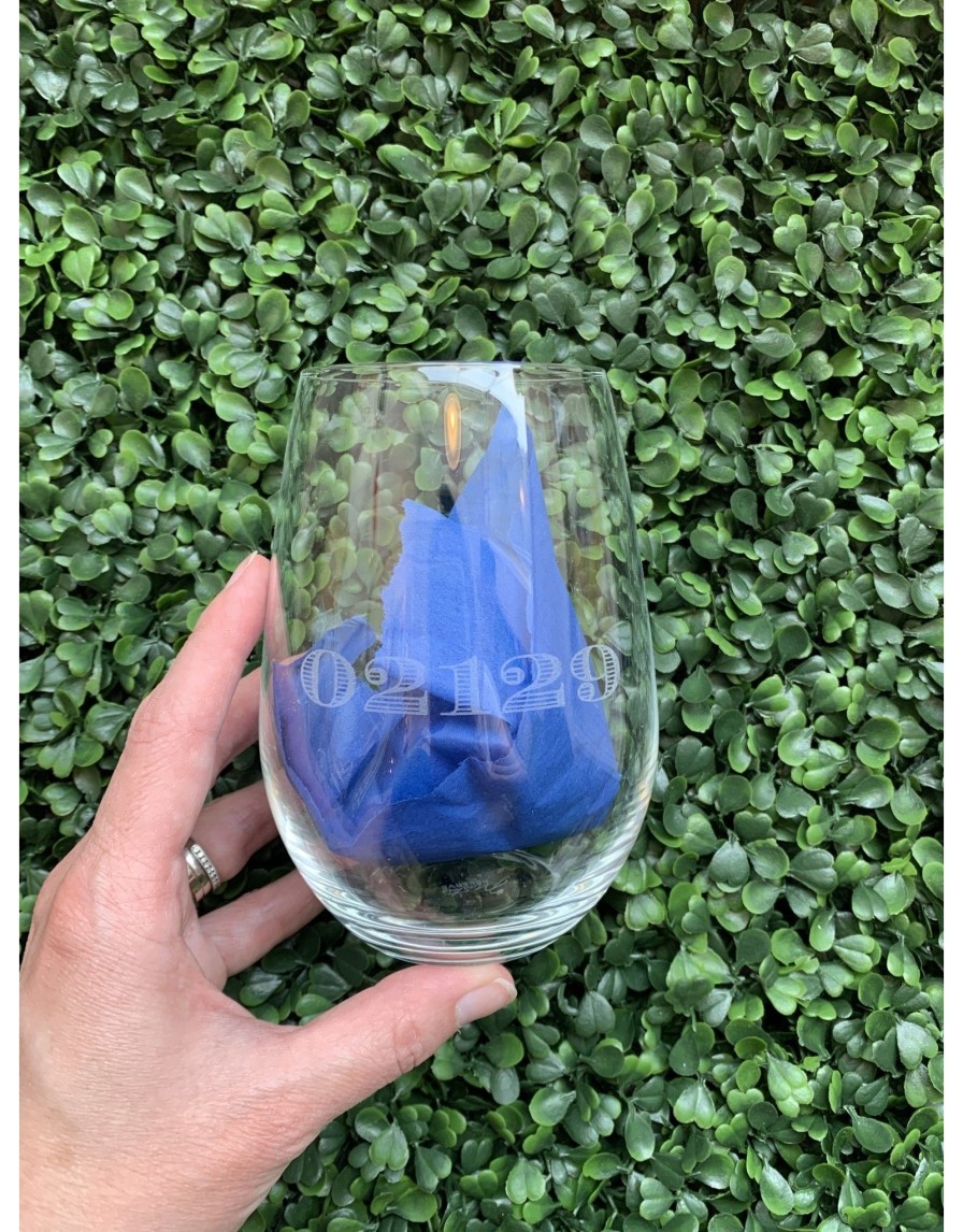 Home Place and Gather Wine Glasses | 02129 Stemless Wine Glass