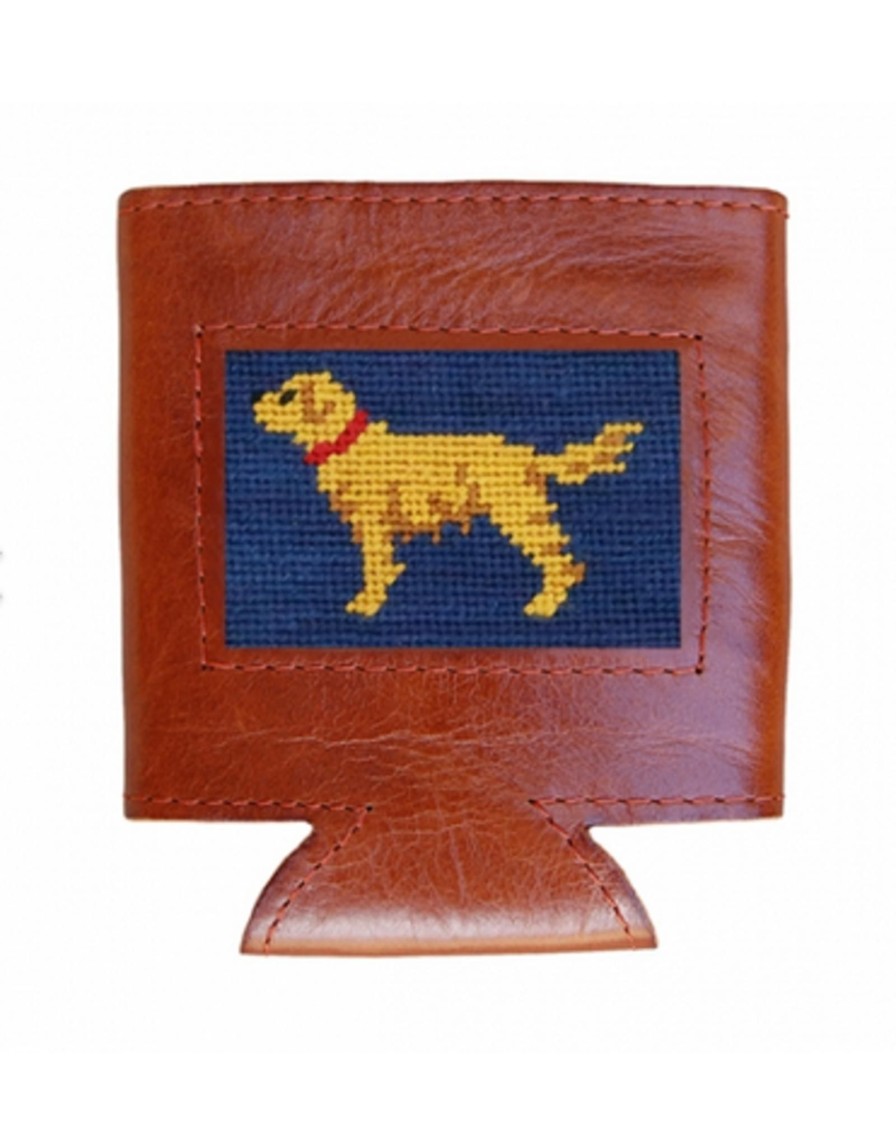 Home Place and Gather Coasters & Koozies | Golden Retriever Can Cooler