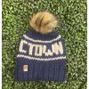 Accessories Place and Gather | Ctown Beanie In Navy By Shit That I Knit