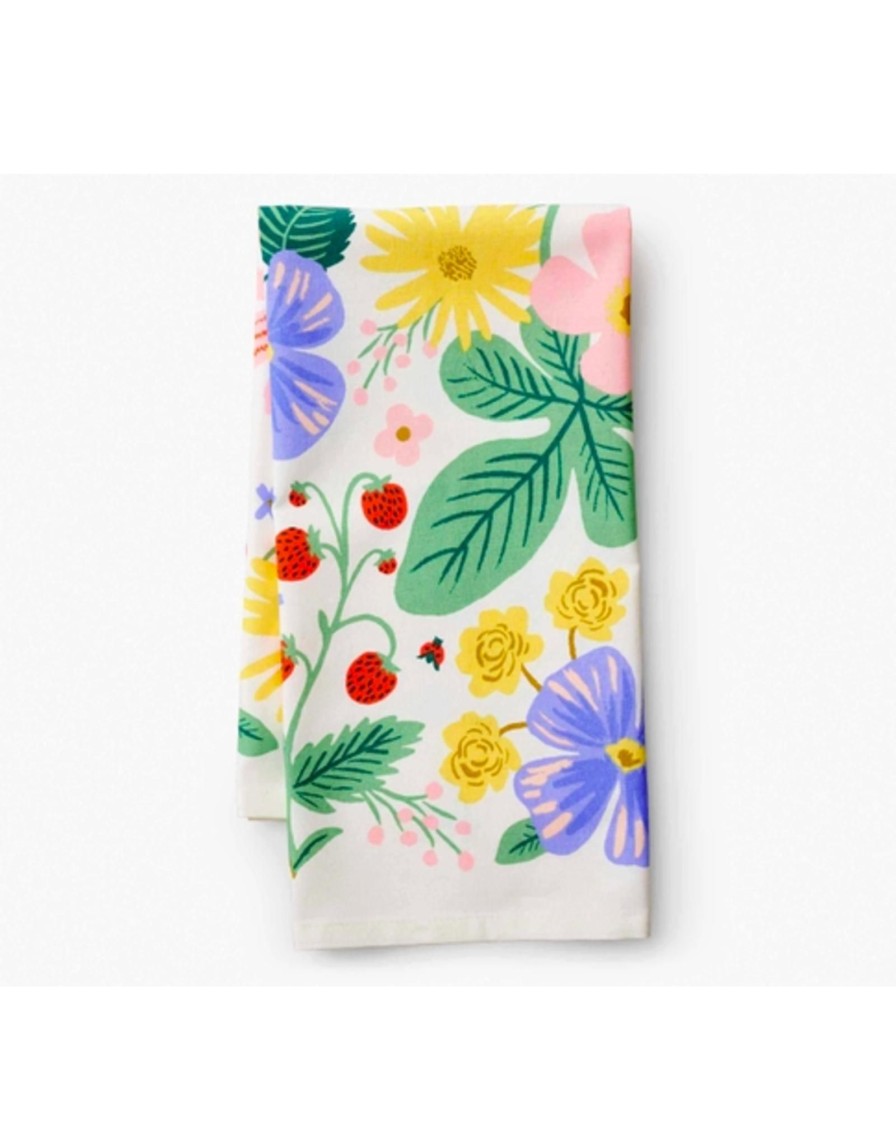 Home Place and Gather | Strawberry Fields Tea Towel