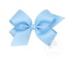 Lifestyle Place and Gather Bows | Medium Scallop Bow In Millennium Blue